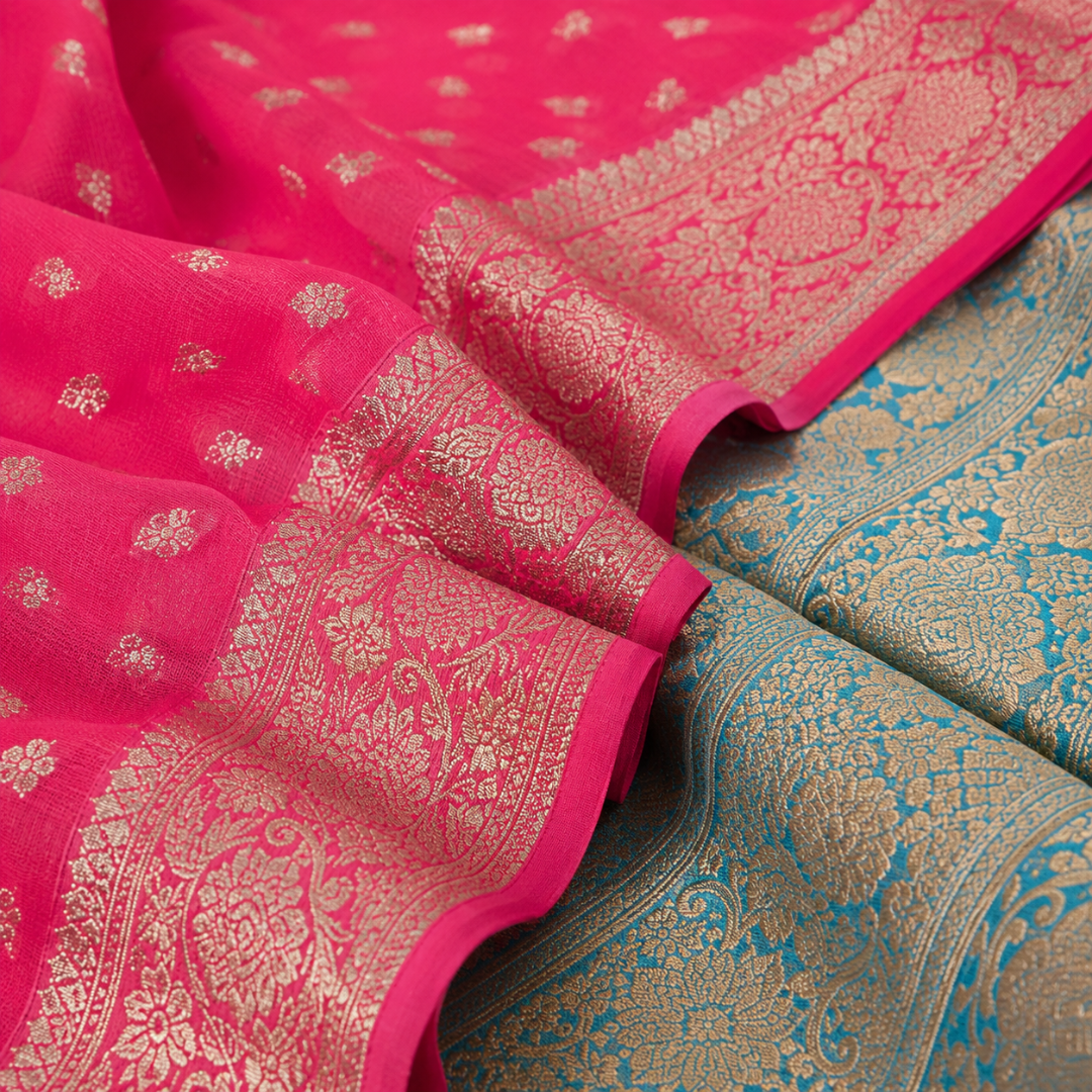 The Jiyana Rani Organza Saree