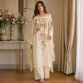 Nooré Ivory Bloom Ensemble Ready-to-wear Dress
