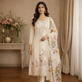 Ivory Rose Guldasta Unstitched Suit Set