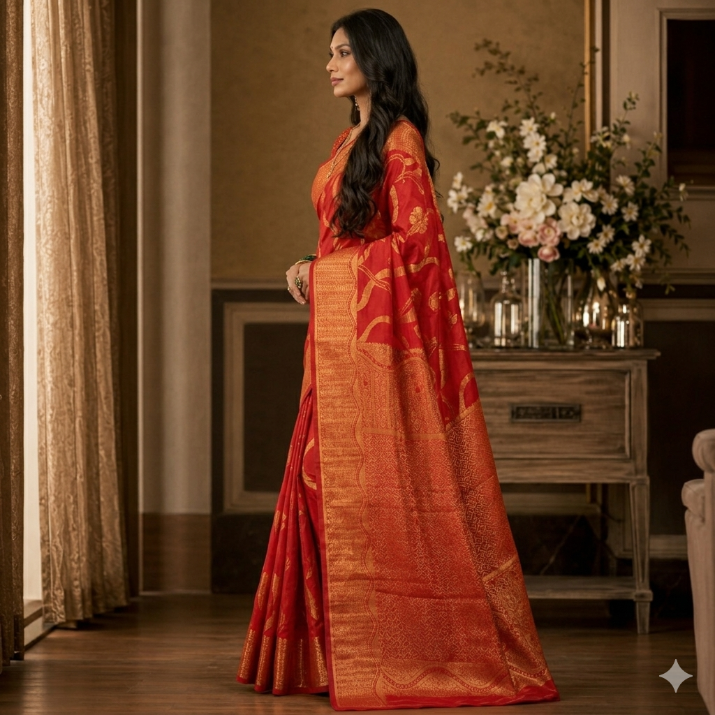 Shahi Rajvastra Cotton Silk Saree