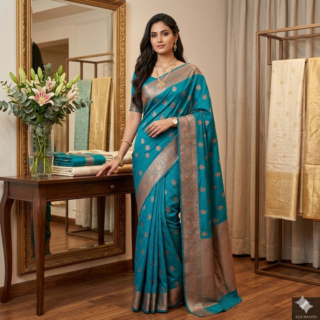 Raktima Royale Cotton Silk Saree