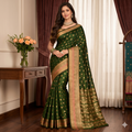 Ruhika Heritage Polka Organza Saree