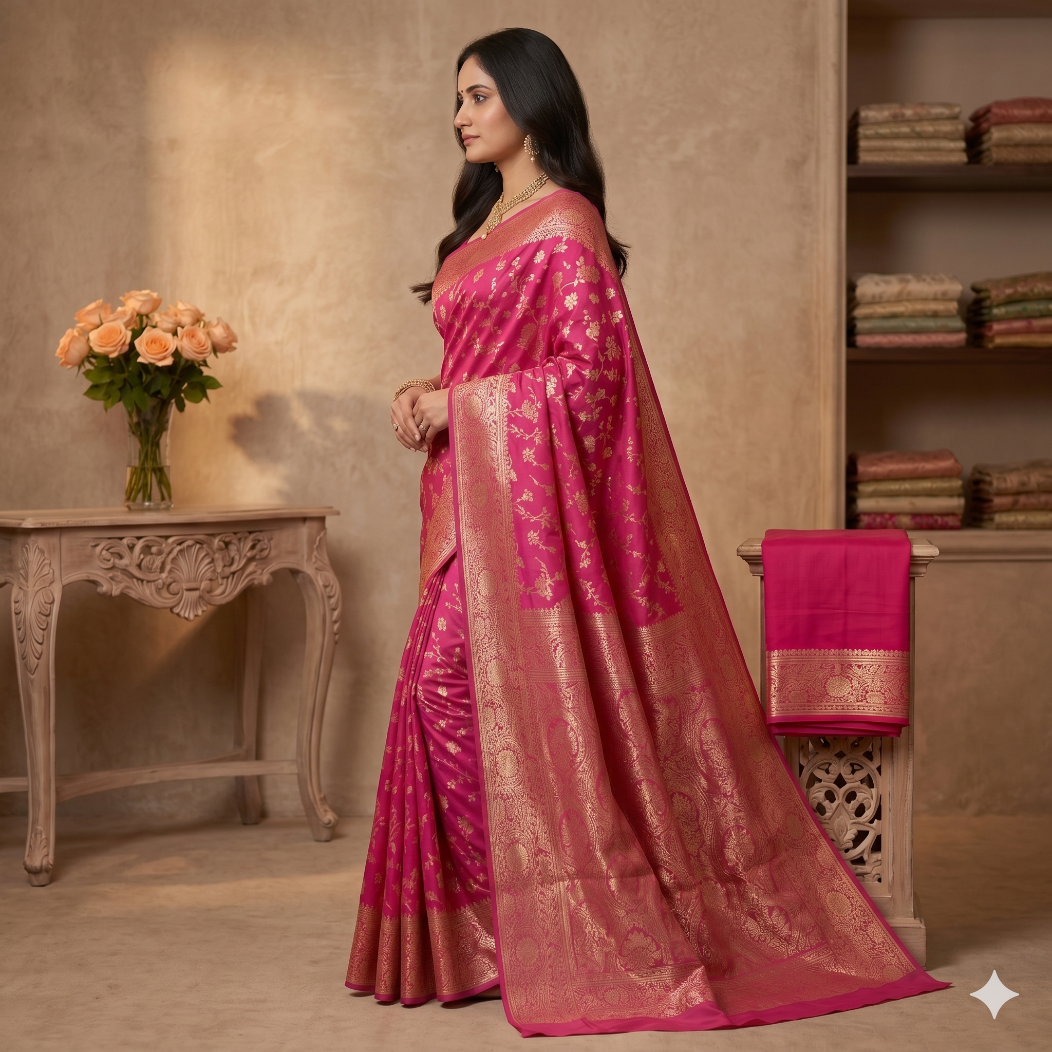 Maharani Kanjivaram Style Silk Saree
