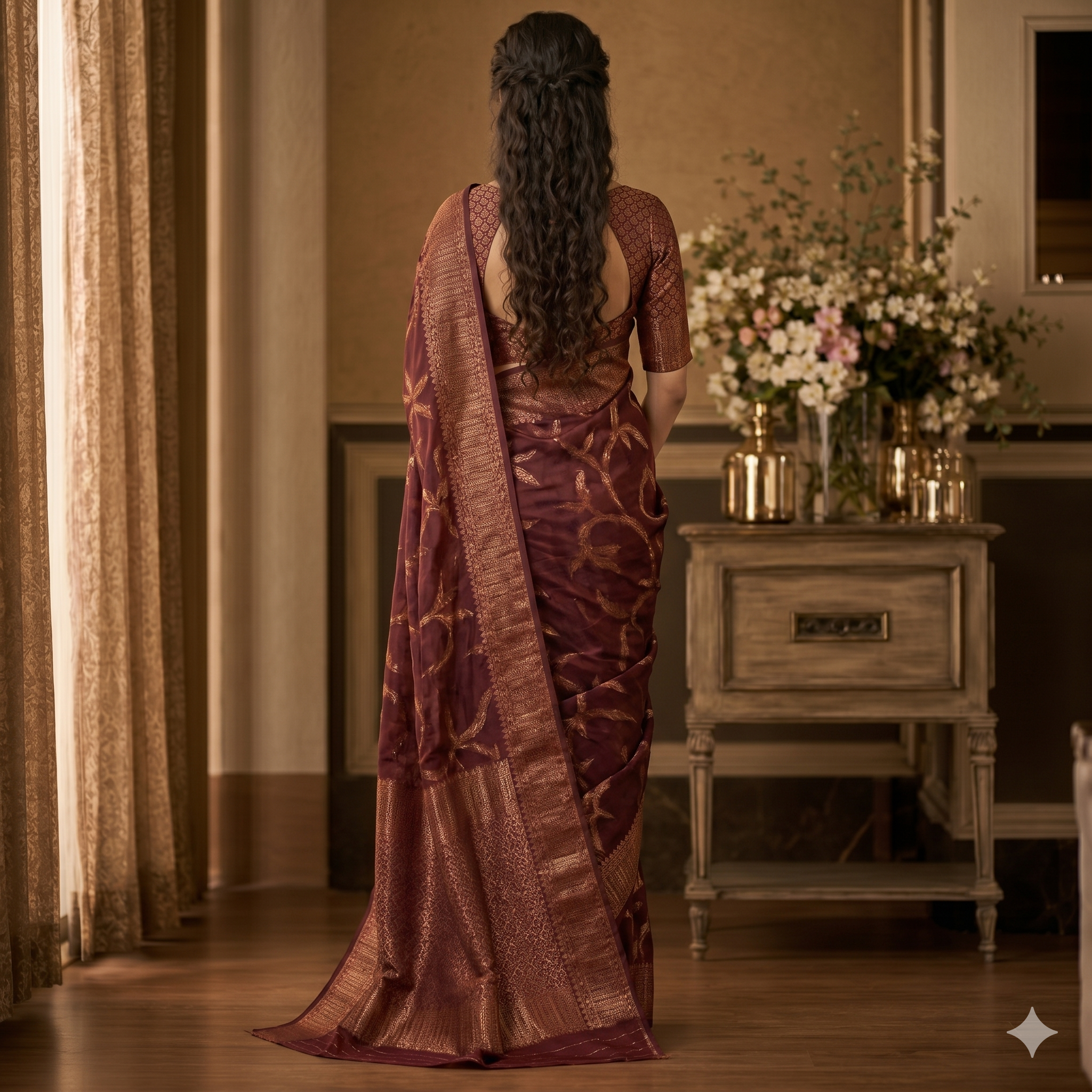 Rohini Cotton Silk Saree