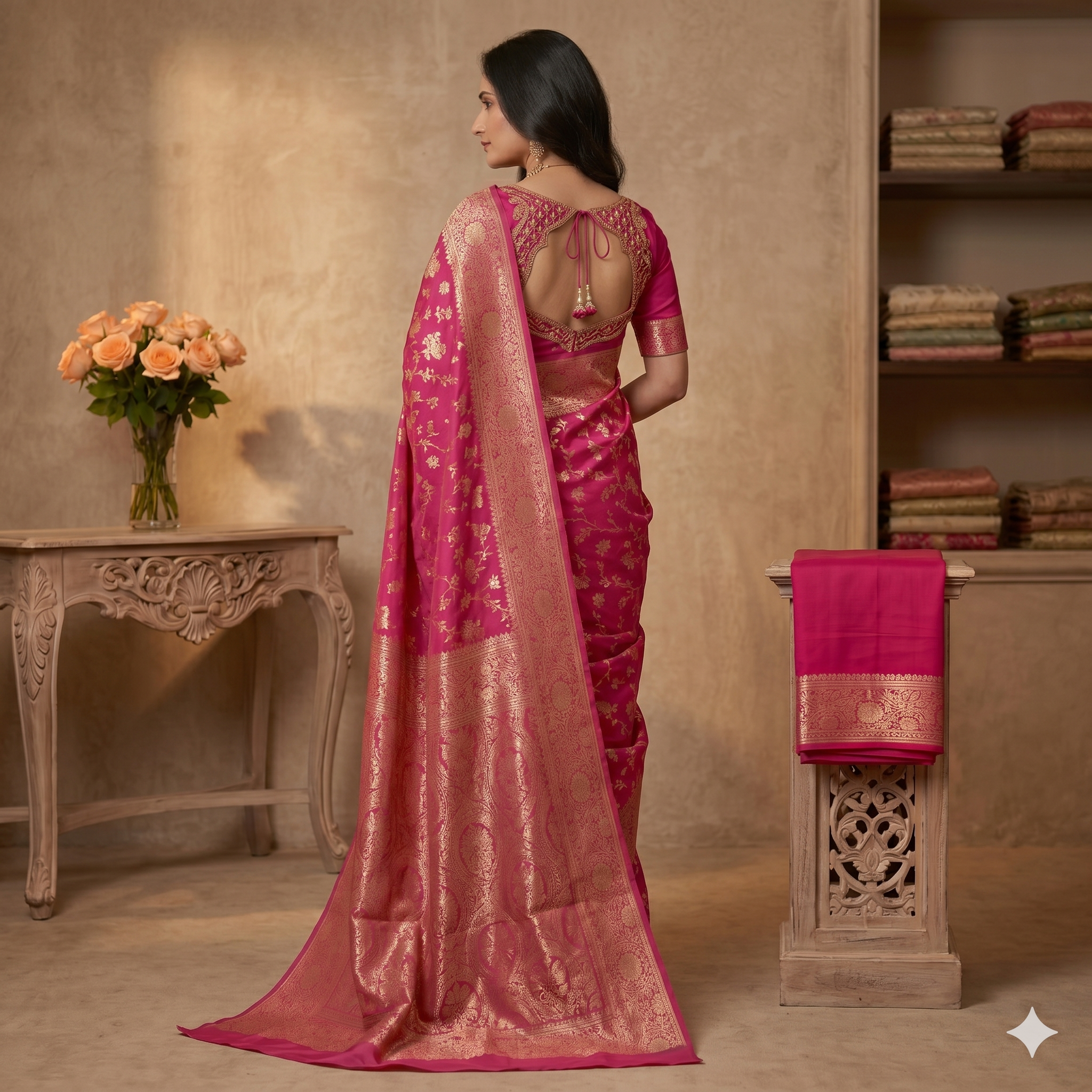 Maharani Kanjivaram Style Silk Saree