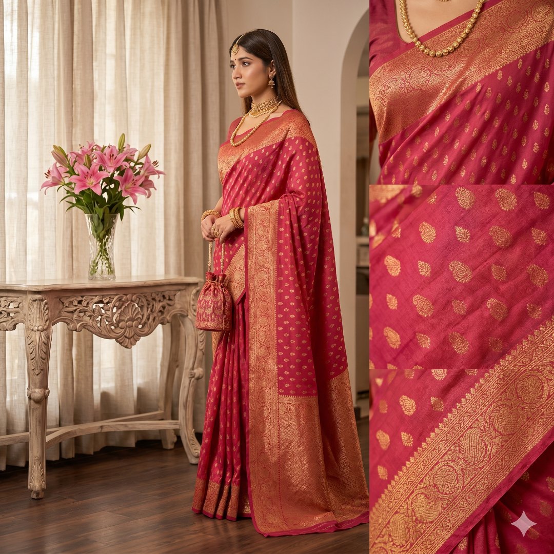 Deep Pink Gajri