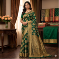 Naayira Heritage Organza Silk Saree