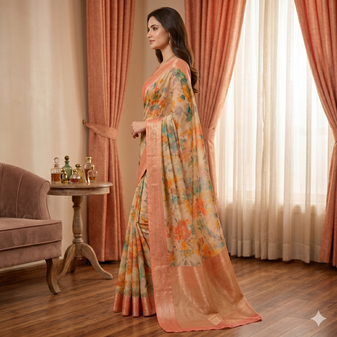Jaanvika Taapsa Silk saree