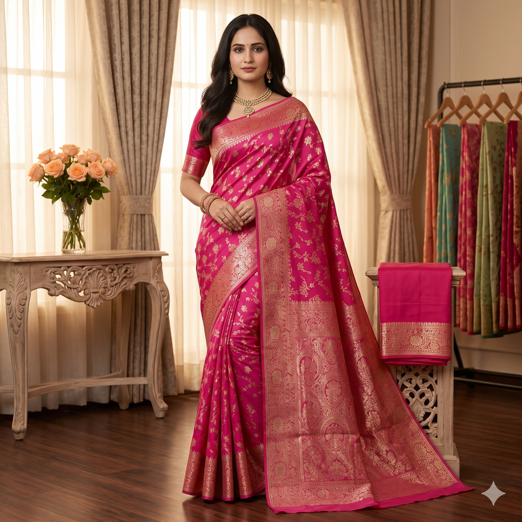 Maharani Kanjivaram Style Silk Saree