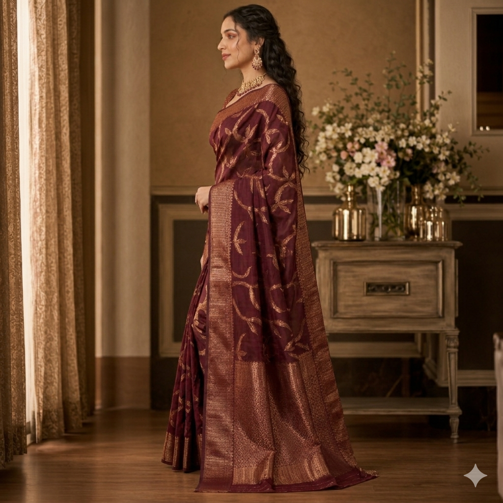 Rohini Cotton Silk Saree