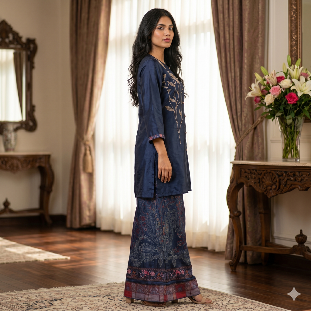 Midnight Gulnaar Co-Ord Set