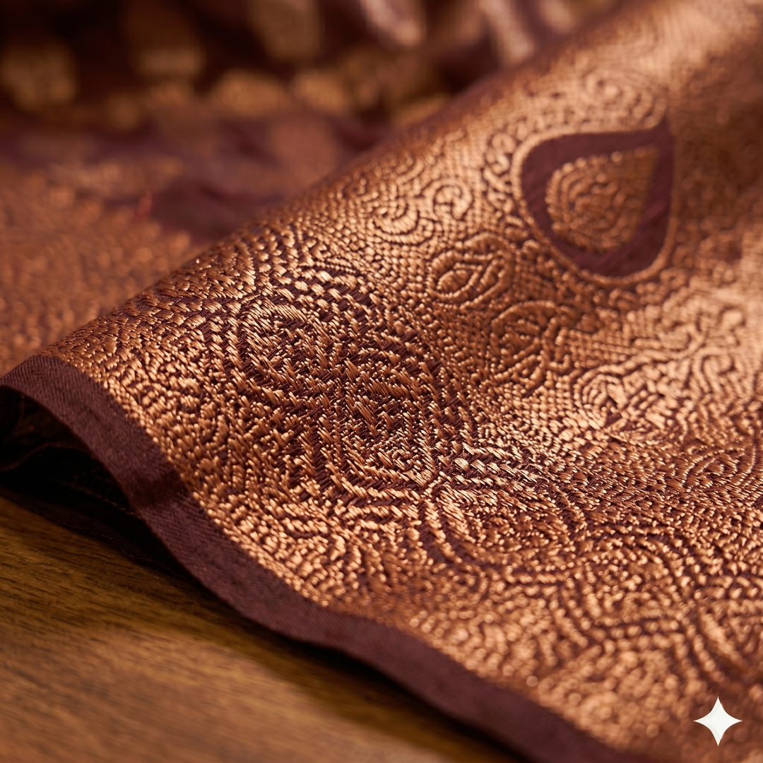 Raktambara Viraasat Cotton Silk Saree