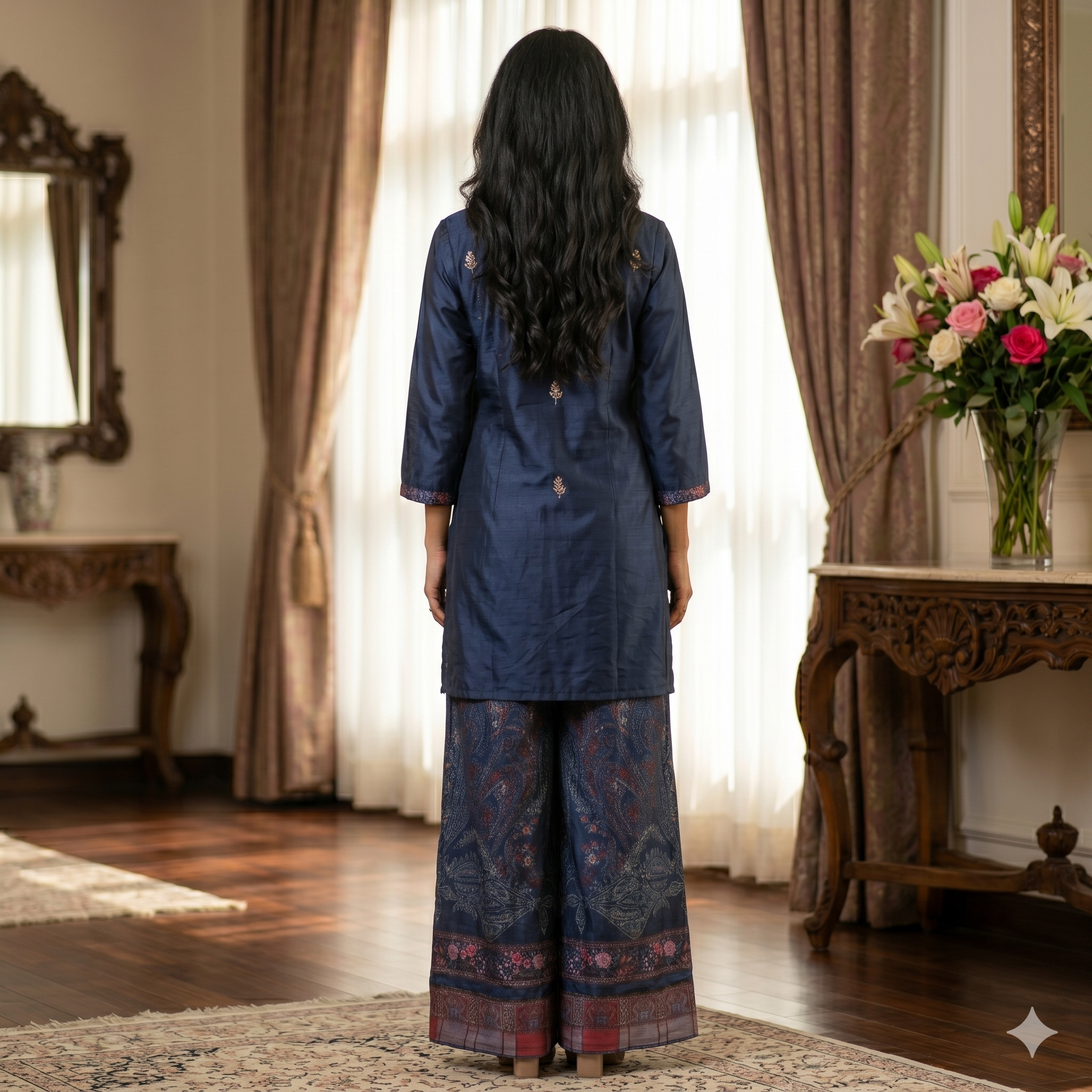 Midnight Gulnaar Co-Ord Set
