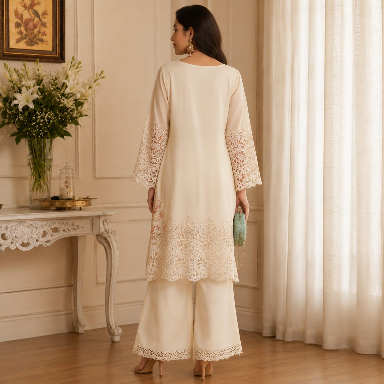 Mahira Luxe Bloom Ready-to-wear Dress