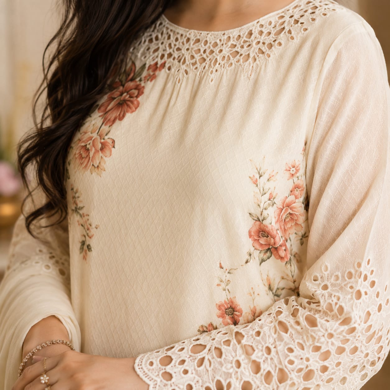Mahira Luxe Bloom Ready-to-wear Dress