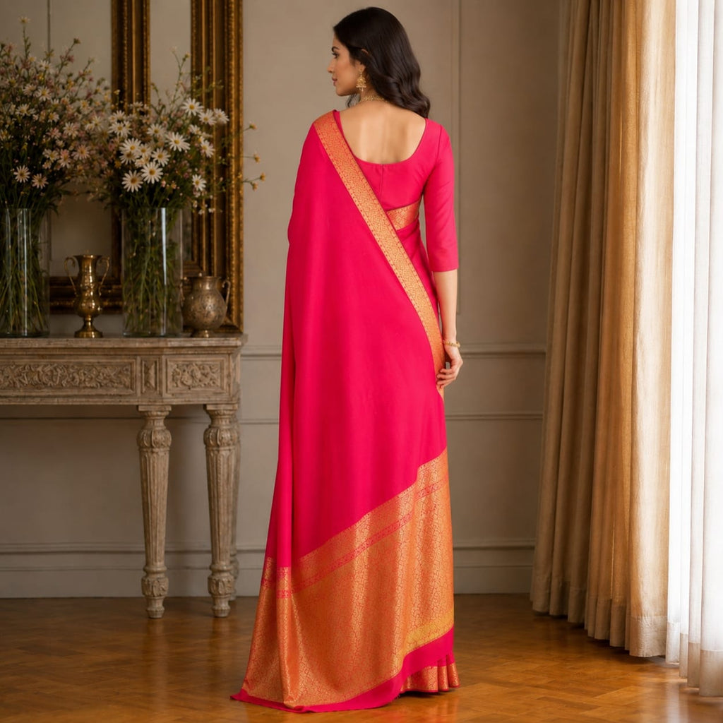 The Ranjini Diamond Chiffon Saree