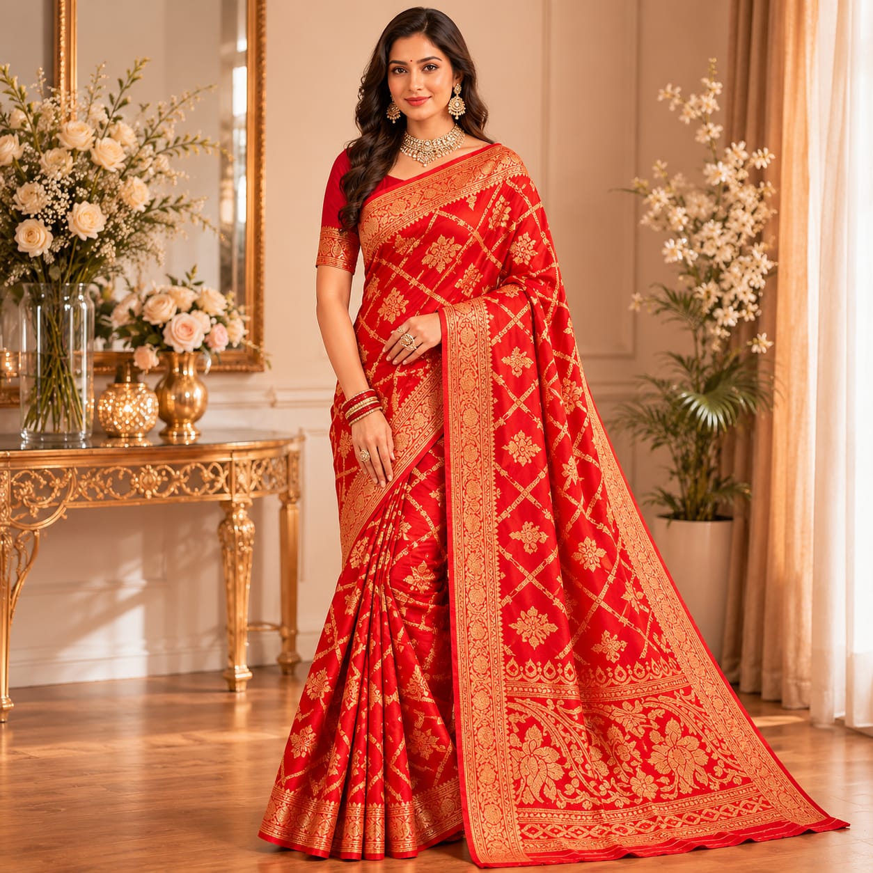 Shazia Cotton Silk Saree